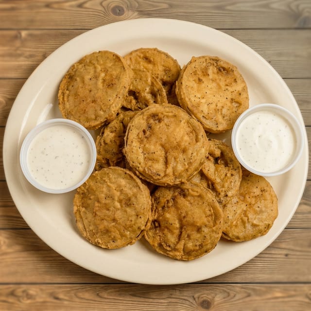 Cajun Fried Green Tomatoes.
